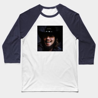 Hank Williams Jr - Dramatic Coloring Baseball T-Shirt